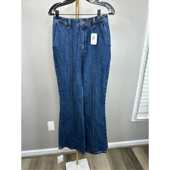 Self-Portrait Denim Jeans Size US4 - Picture 3 of 7